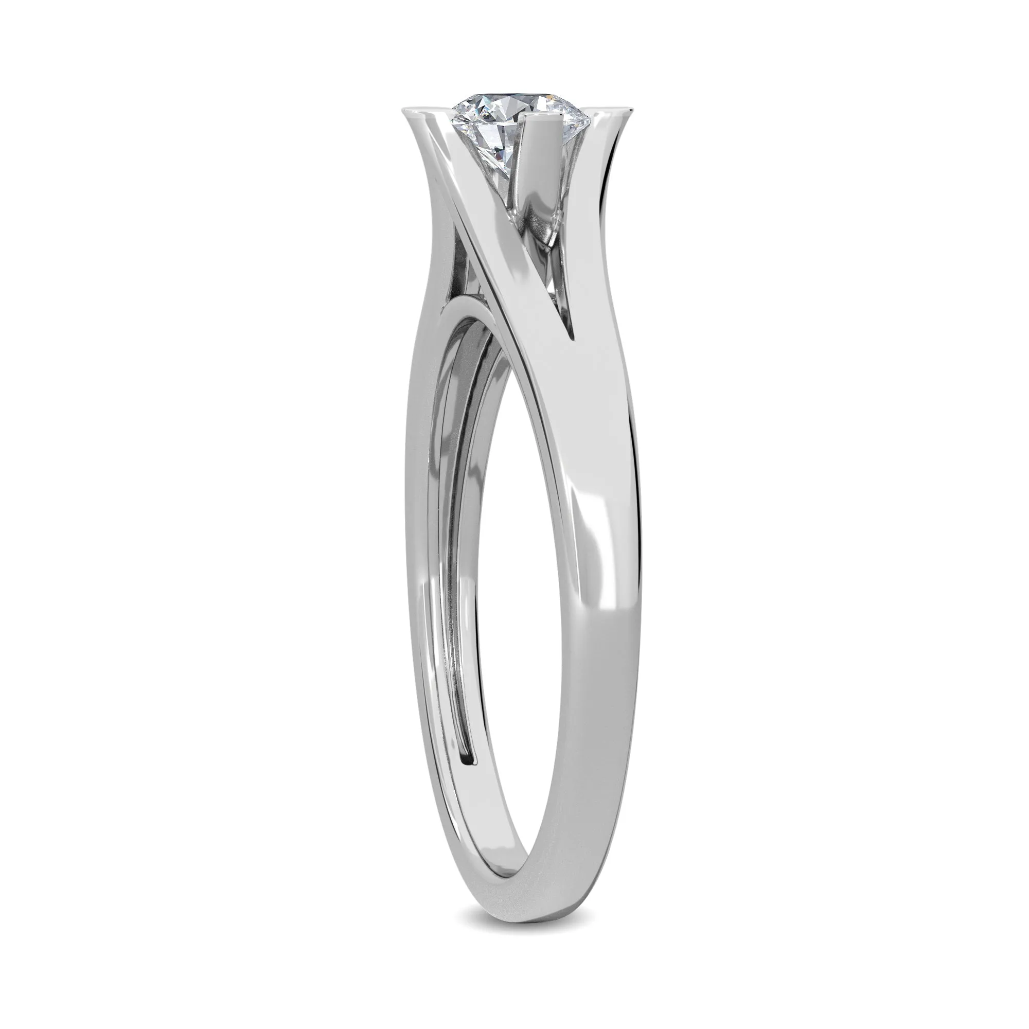 0.33 CT Ophelia Solitaire Ring