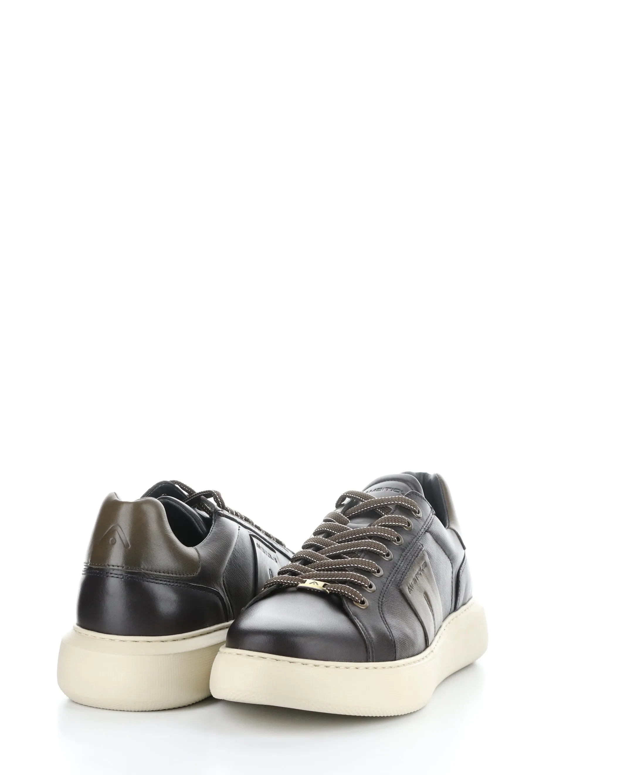 12455 TESTA DI MORO / OLIVE Lace-up Shoes