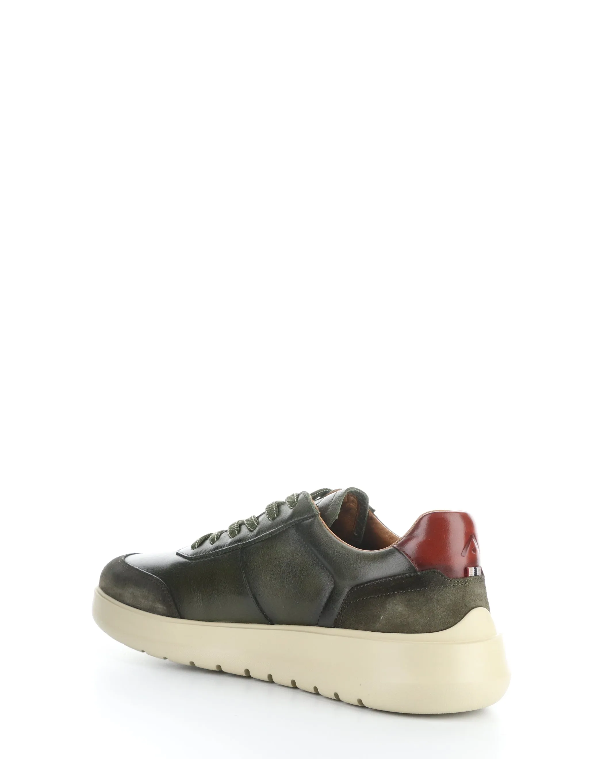 12981B OLIVE/ANTHRACITE Lace-up Shoes