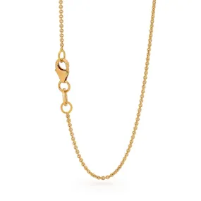 18ct Gold Classic Trace Chain