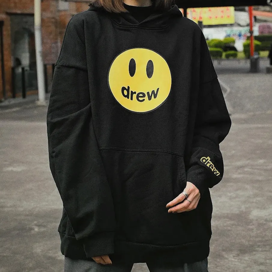 (40% Off) Drew House Mascot Oversized Hoodie Black