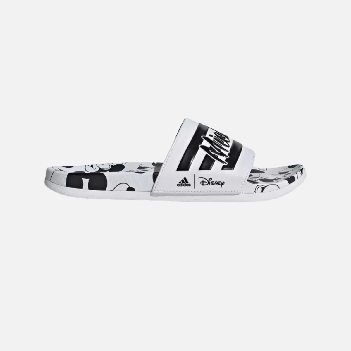 Adidas Adilette Comfort Mickey Mouse Slide -Cloud White/Core Black