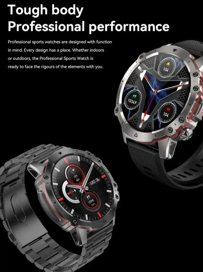 AK56 Rugged and Stylish Men's Smartwatch: 8763EWE FALCON