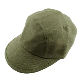 Arpenteur - Pétanque Hat - Olive Linen