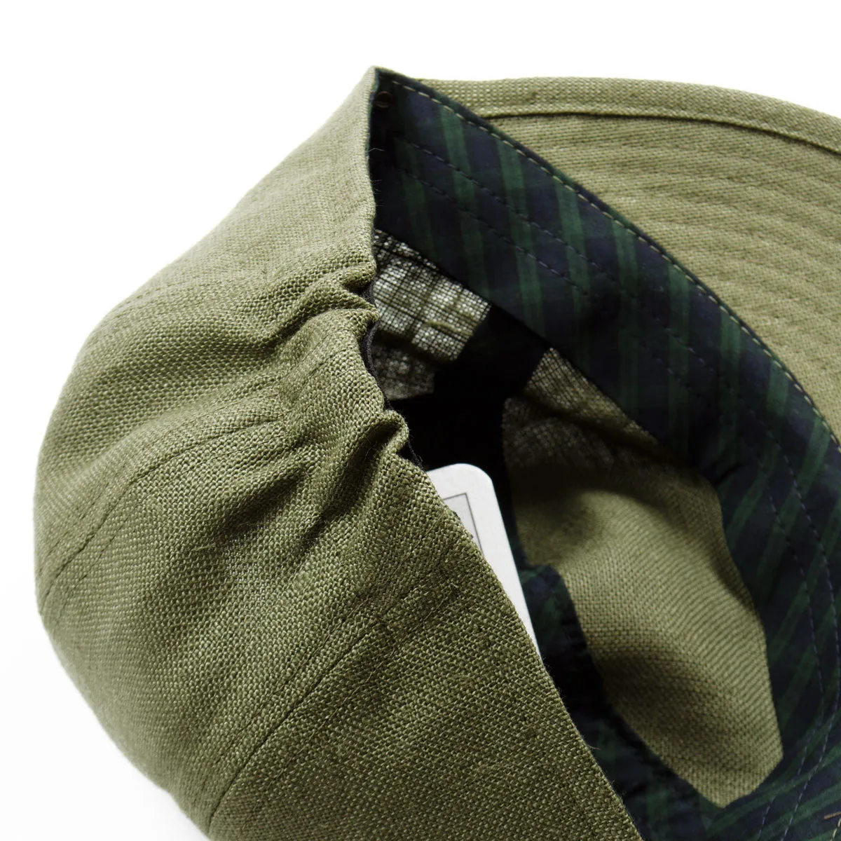 Arpenteur - Pétanque Hat - Olive Linen