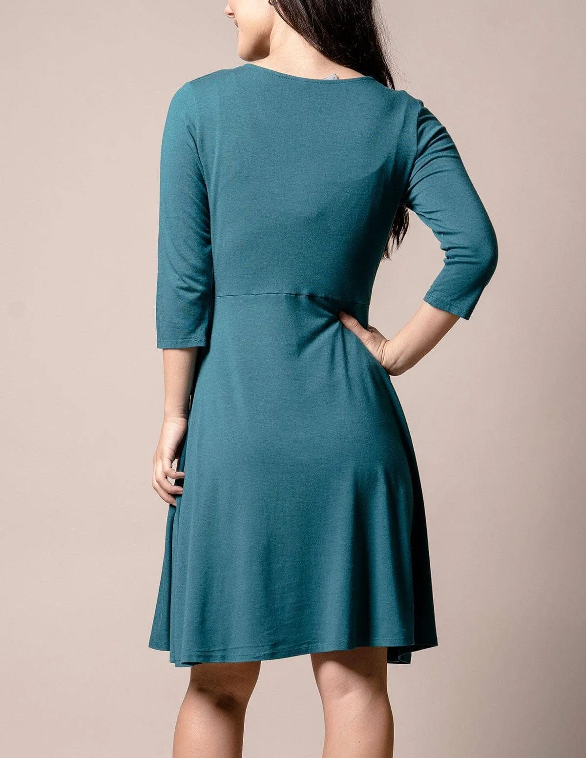 Bamboo Juliana Dress - Spruce