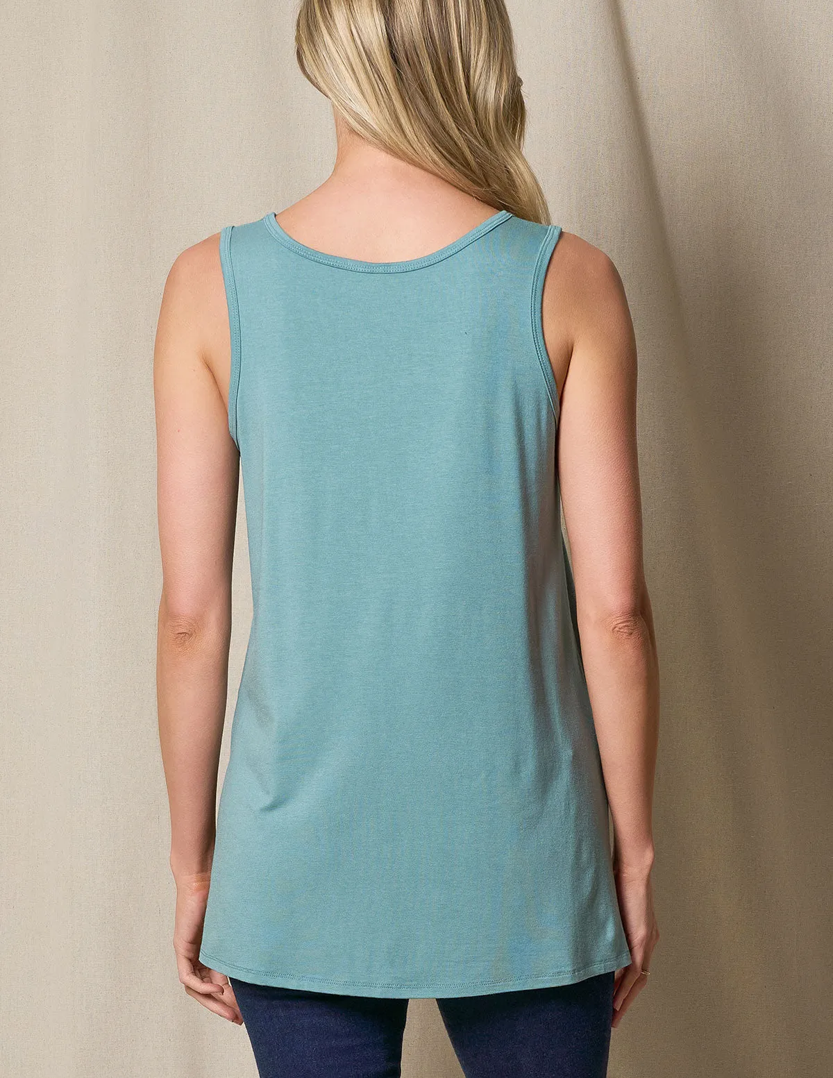 Bamboo / Organic Cotton Boxy Tank