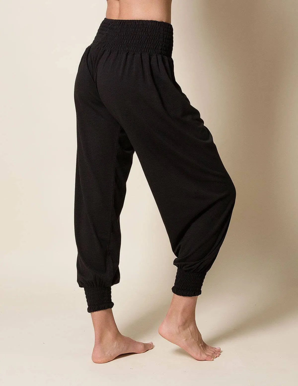 Bamboo / Organic Cotton Taj Pants - Black