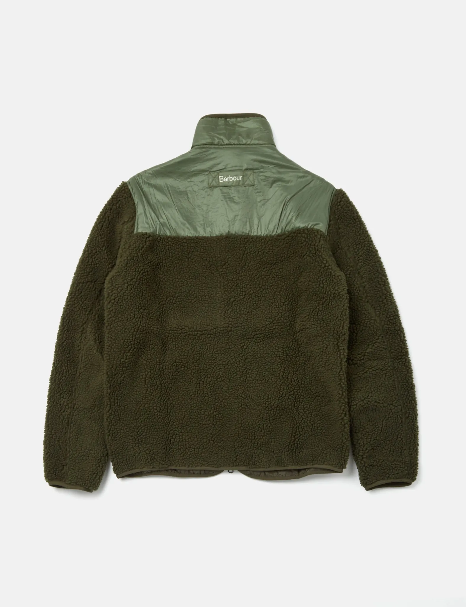 Barbour Axis Fleece Jacket - Olive Green