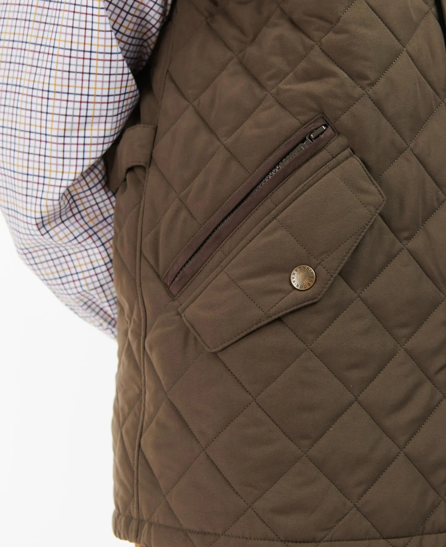 Barbour Shoveler Gilet/Vest - Dark Olive