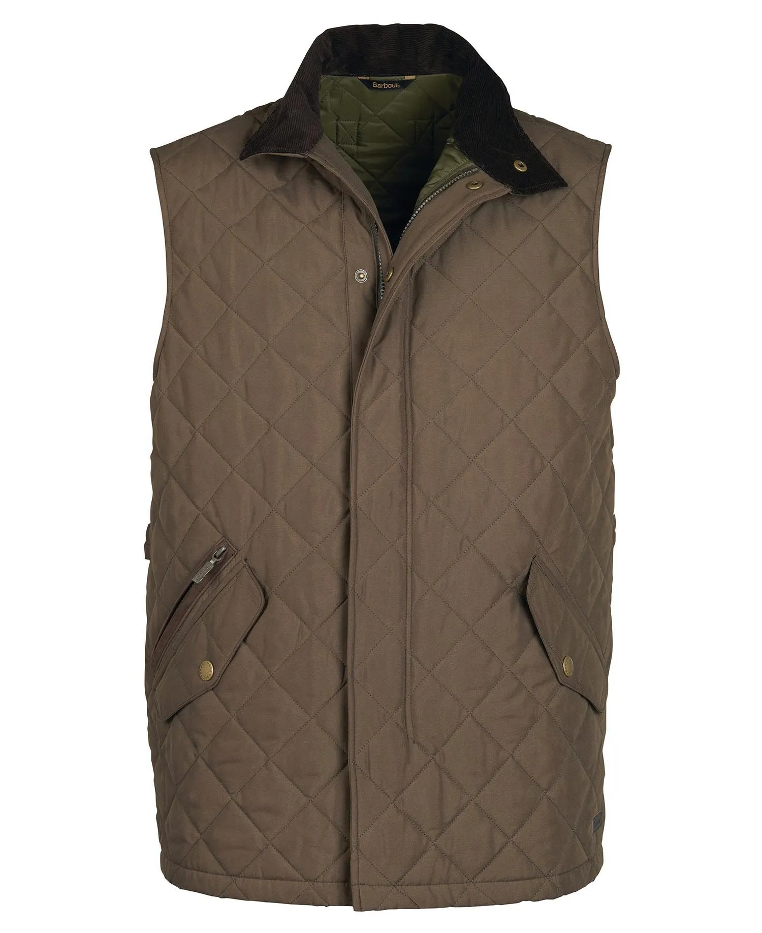 Barbour Shoveler Gilet/Vest - Dark Olive