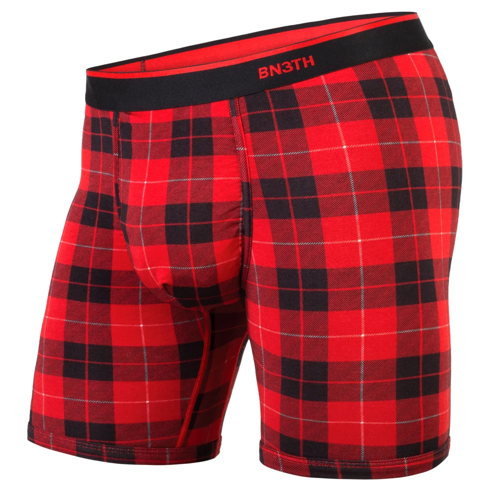 BN3TH BOXER BRIEF IN FIRESIDE PLAID