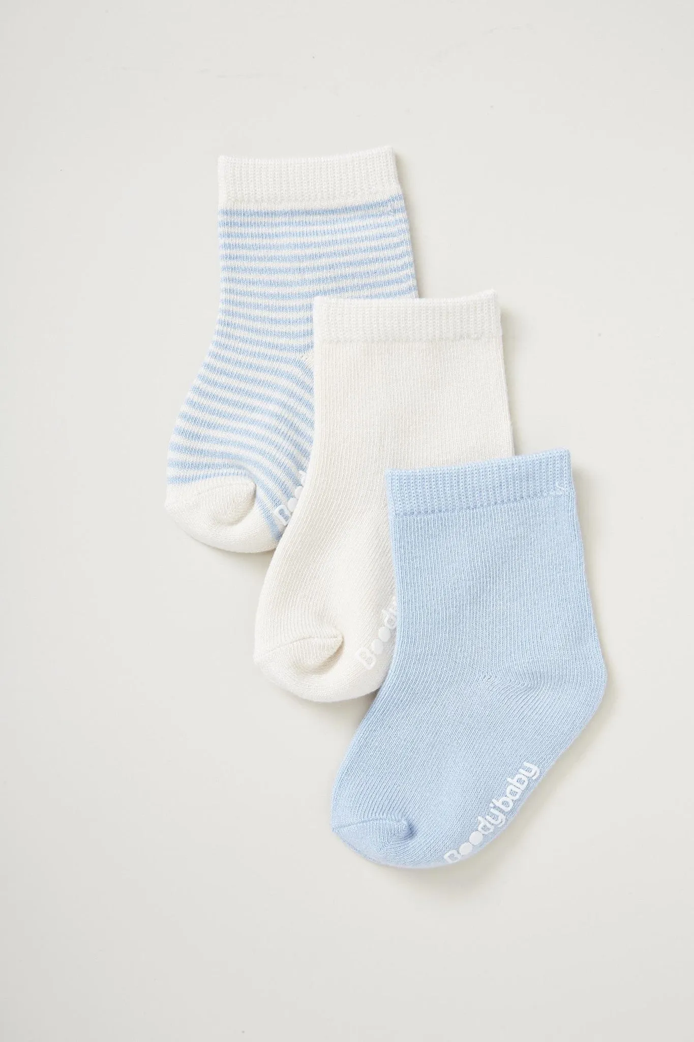 Boody Bamboo Baby Socks - 3 Pack