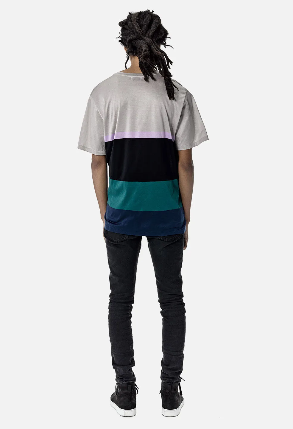 Border Tee / Multi