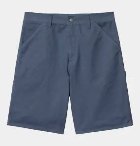 Carhartt WIP Single Knee Short in Storm Blue