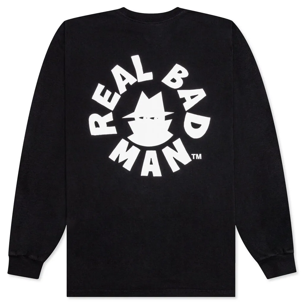 Circle L/S Tee - Black