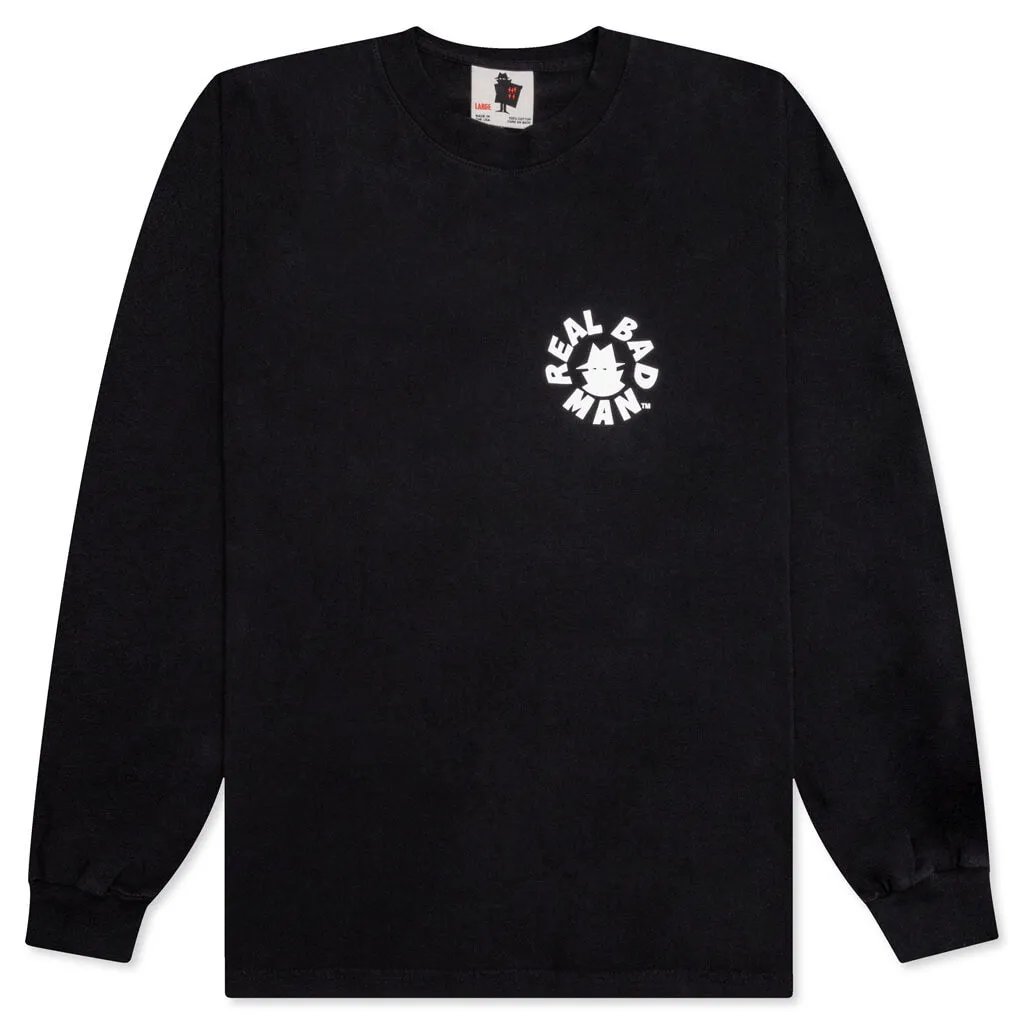 Circle L/S Tee - Black