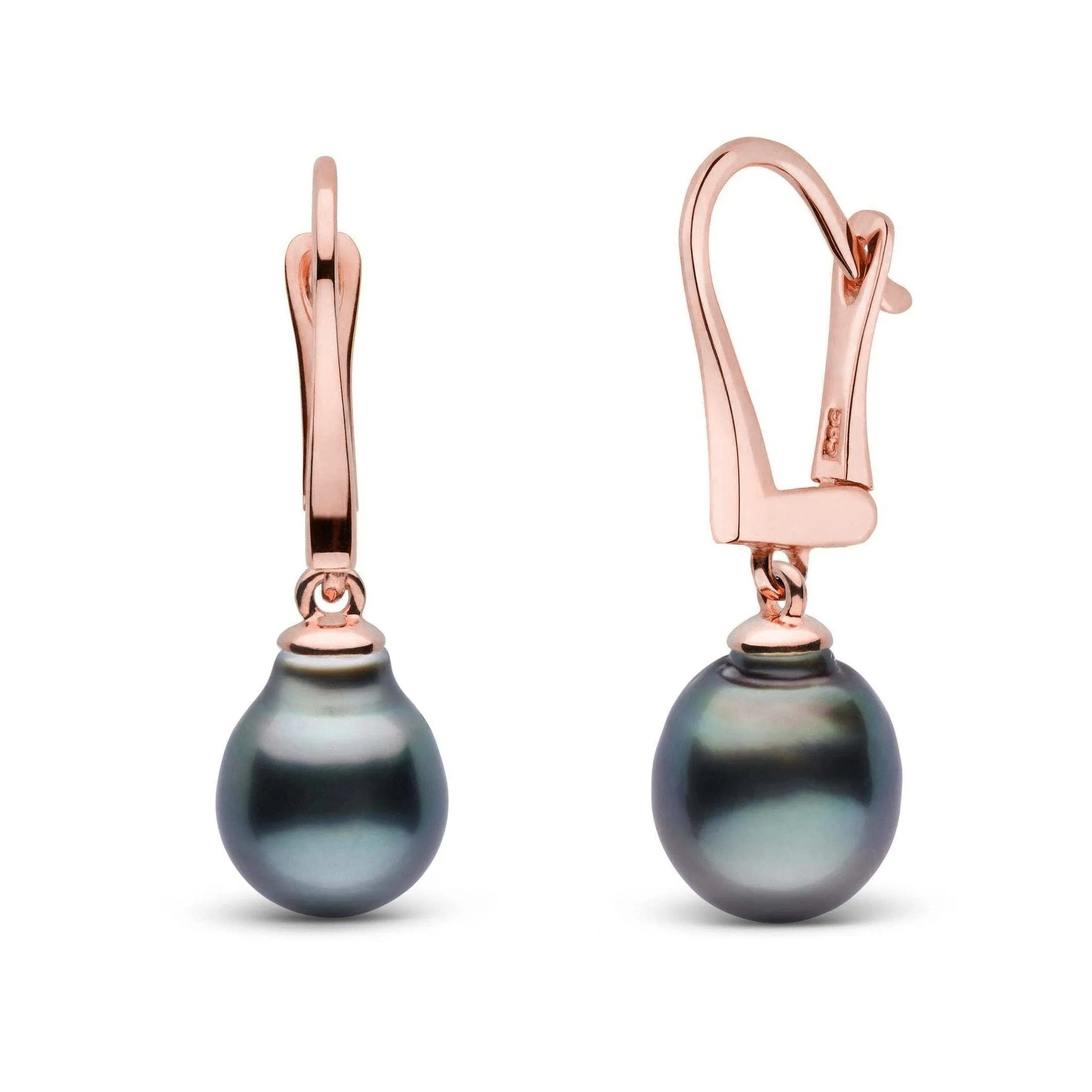 Classic Collection Tahitian Baroque 8.0-9.0 mm Pearl Dangle Earrings