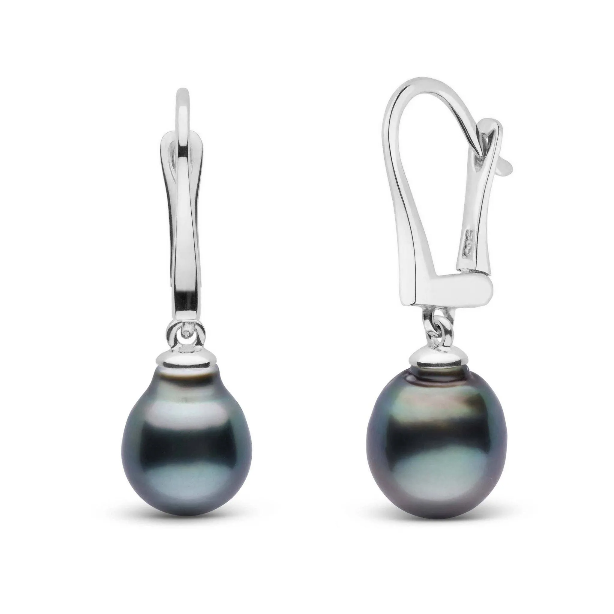 Classic Collection Tahitian Baroque 8.0-9.0 mm Pearl Dangle Earrings