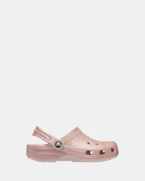 Classic Glitter Clog Youth Quartz