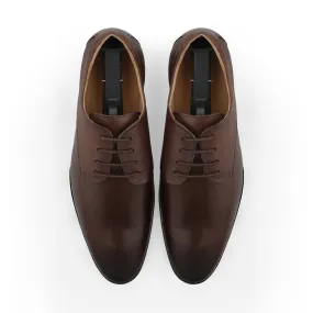 Classic Leather Derbys-Brown