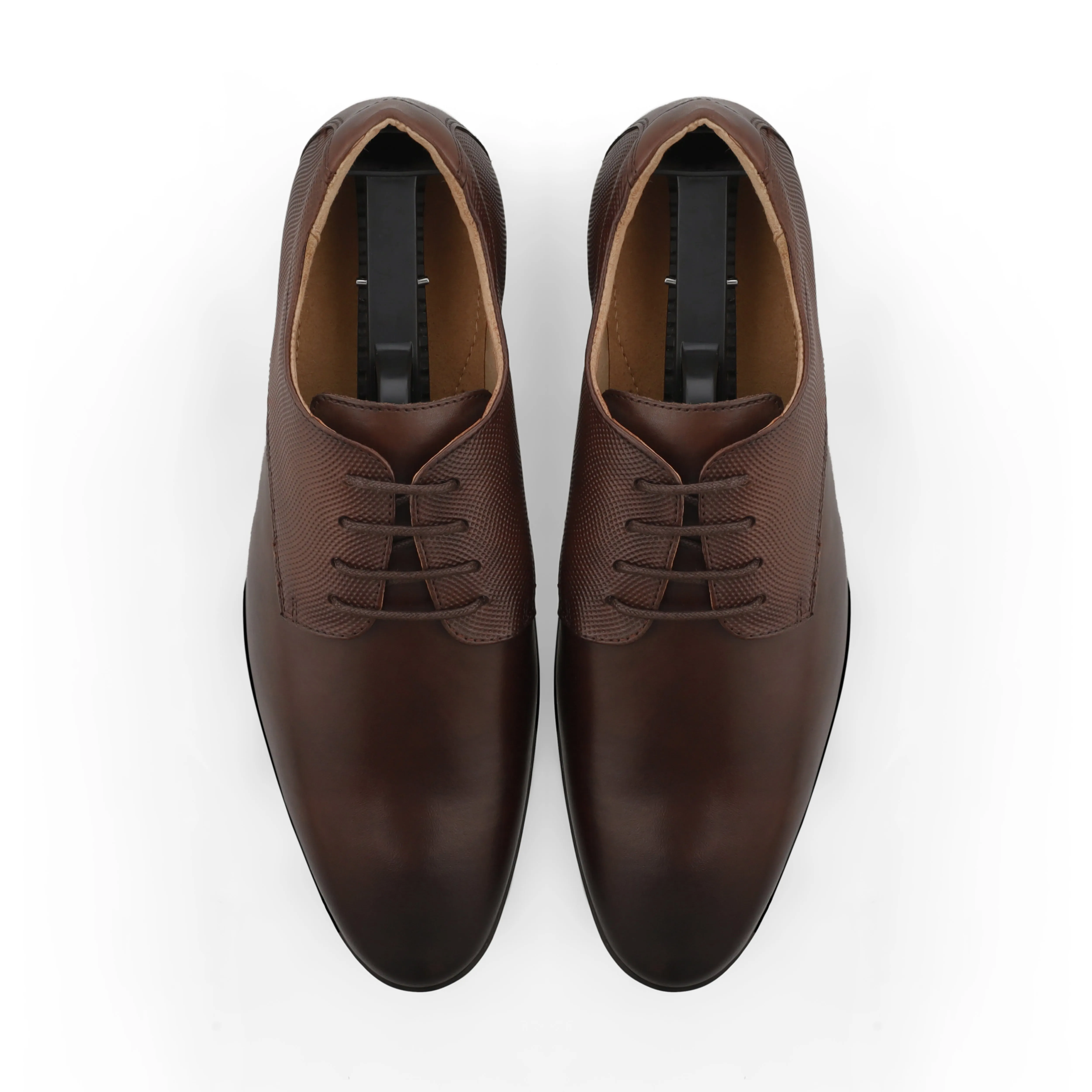 Classic Leather Derbys-Brown