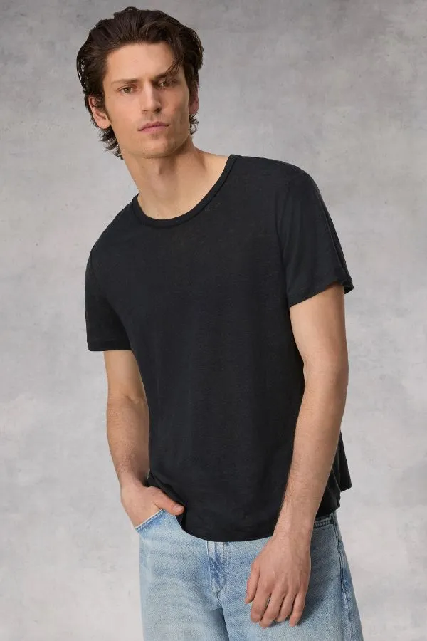 Classic Mercerized Linen Tee