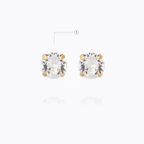 Classic Stud Earrings / Any Colour