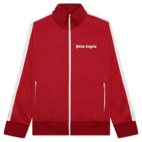 Classic Track Jacket - Red/White