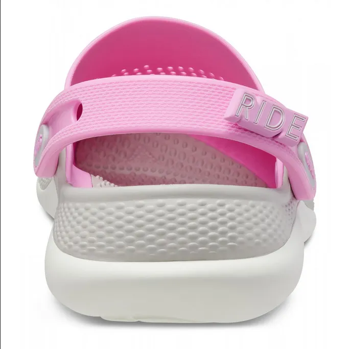 Crocs women's sabot slipper LiteRide 360° Clog 206708 6SW pink-grey 