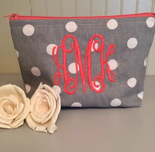 Customized makeup bag/gadget pouch