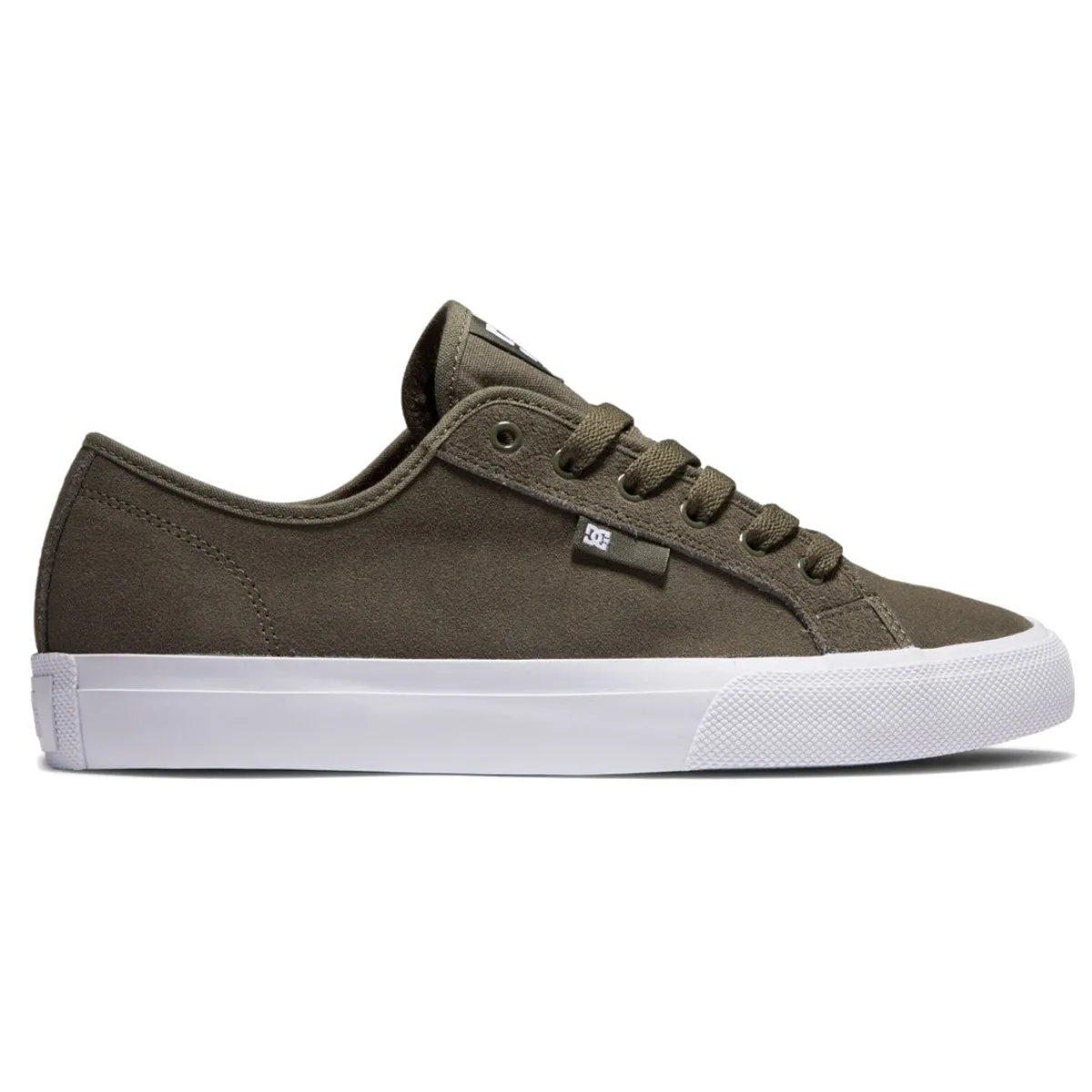 DC Manual S Skate Shoe Olive