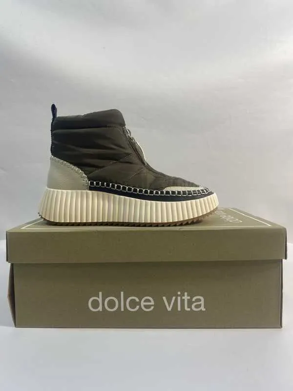 DEVLIN SNEAKERS OLIVE MULTI NYLON - re:vita