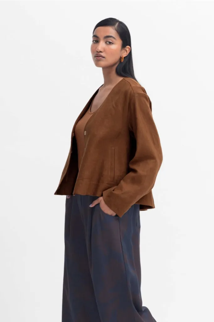 Elk The Label - Fiene Jacket - Bronze Brown