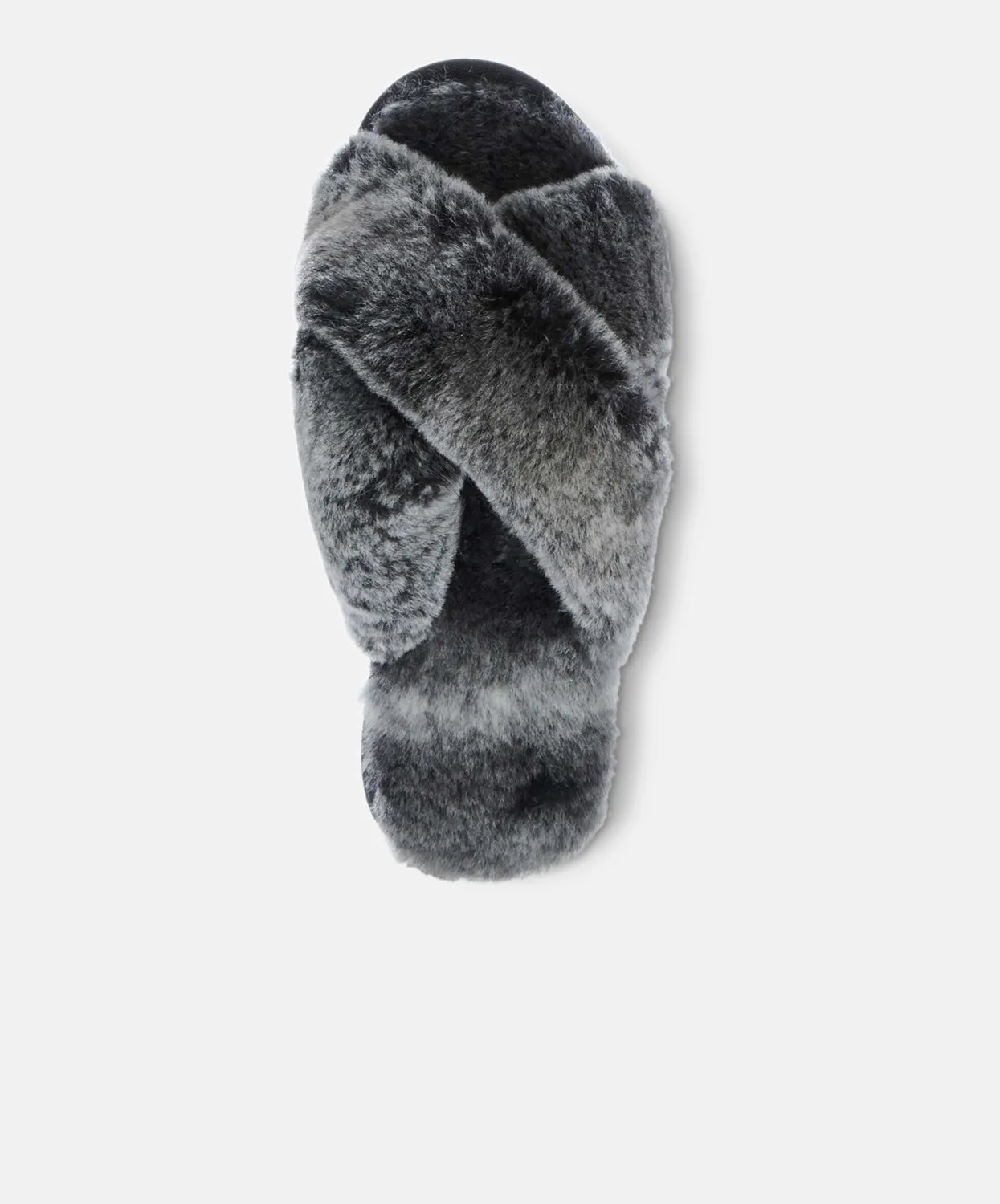 EMU Mayberry Frost Black Sheepskin Slippers