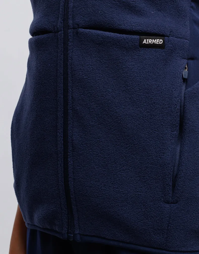 Essential Fleece Vest - True Navy