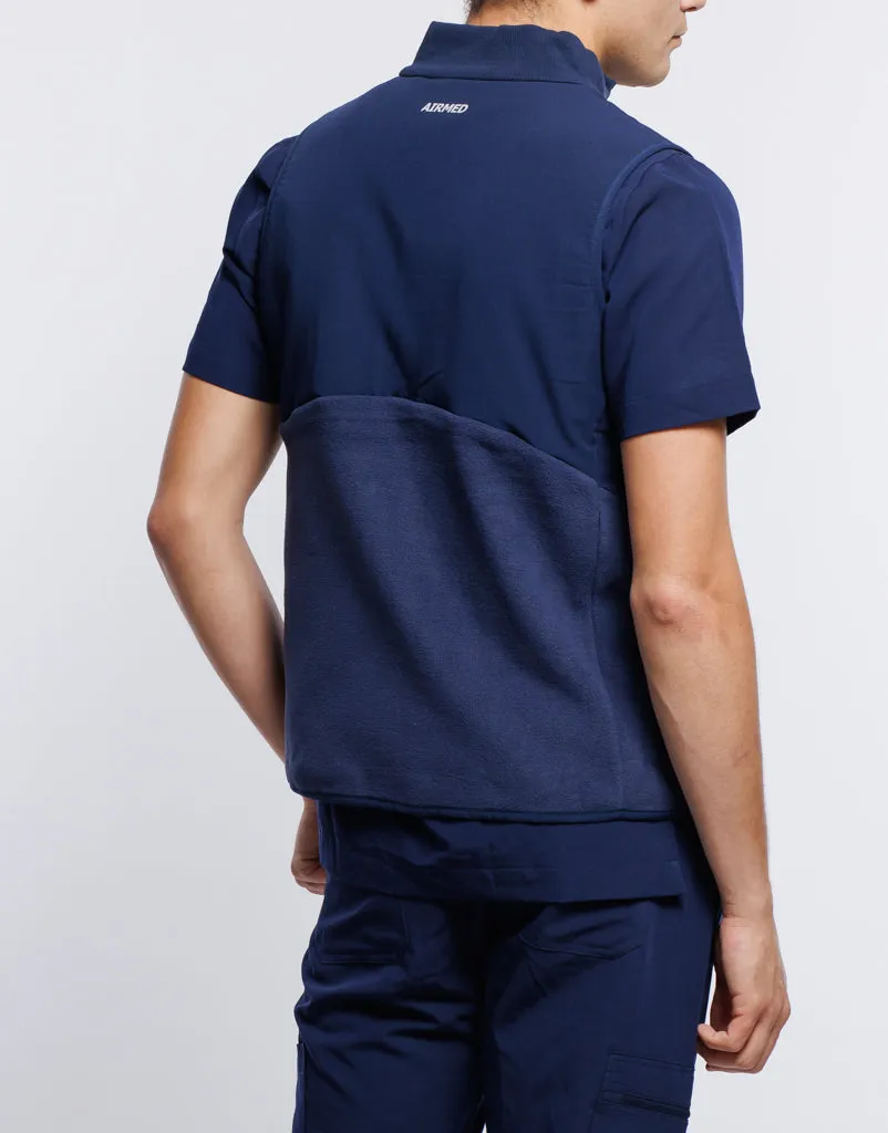 Essential Fleece Vest - True Navy