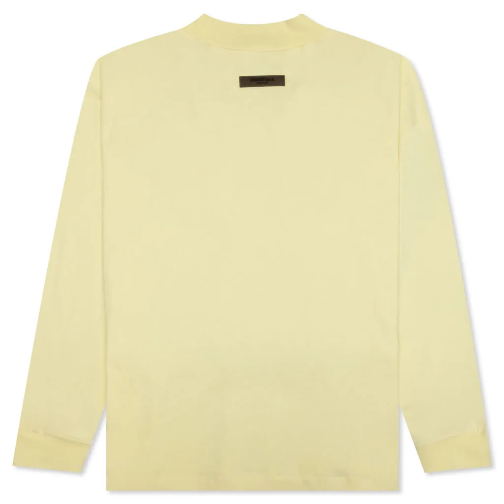 Essentials L/S Tee - Canary