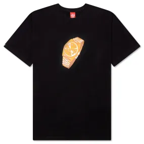 Fauxlex S/S Tee - Black