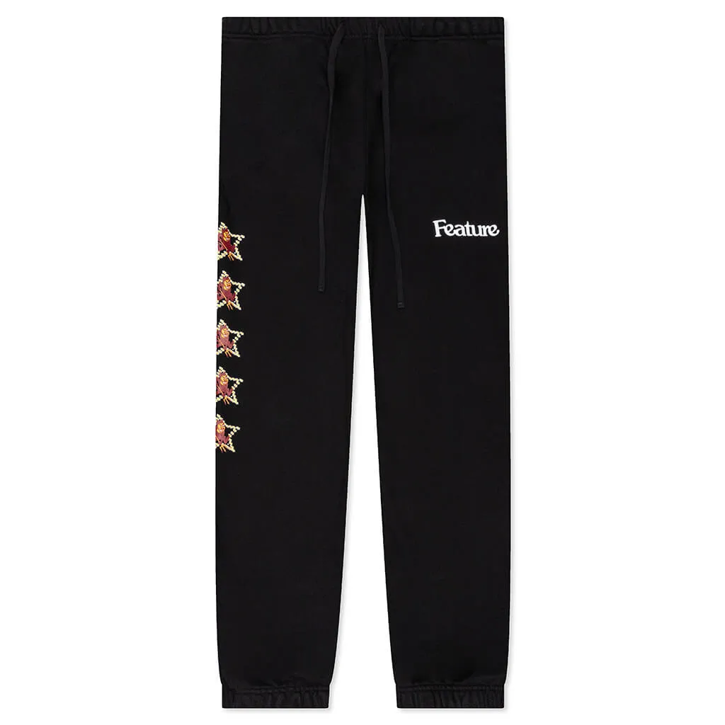 Feature x ASU Star Devil Sweatpants - Black