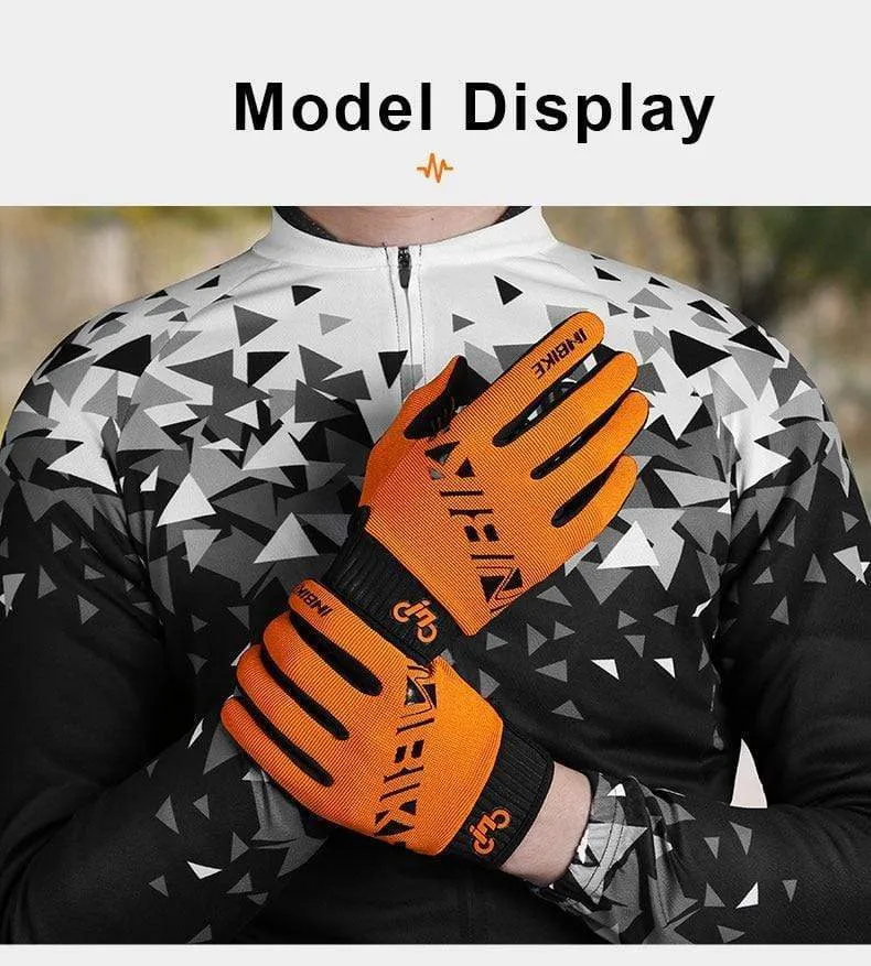 Finger MTB Gloves Touch Screen Cycling Gloves Anti-slip Bicycle Gloves For Men Women Sport Motorcycle MTB Bike Glove