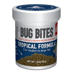 Fluval Bug Bites Tropical Fish Large Granules 1.6 oz