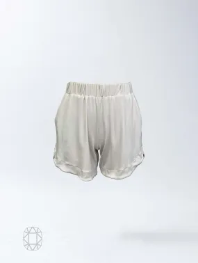 Havana Short - Antique White Soft Ponte