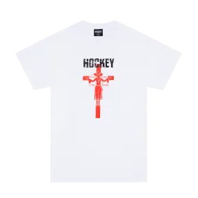 Hockey Sweet Heart Tee - White