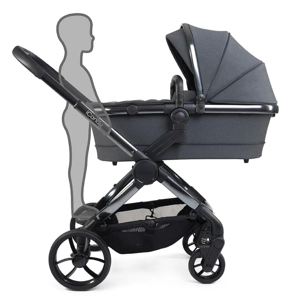 iCandy Peach 7 Cocoon Travel System Bundle - Dark Grey