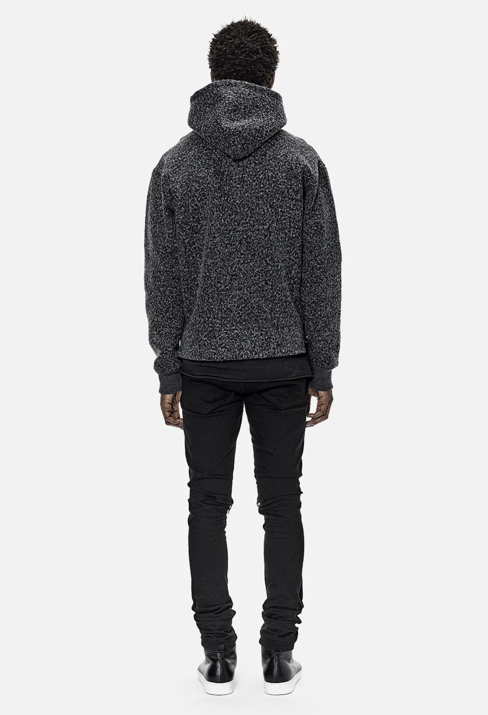 Kake Mock Pullover / Gauze Black