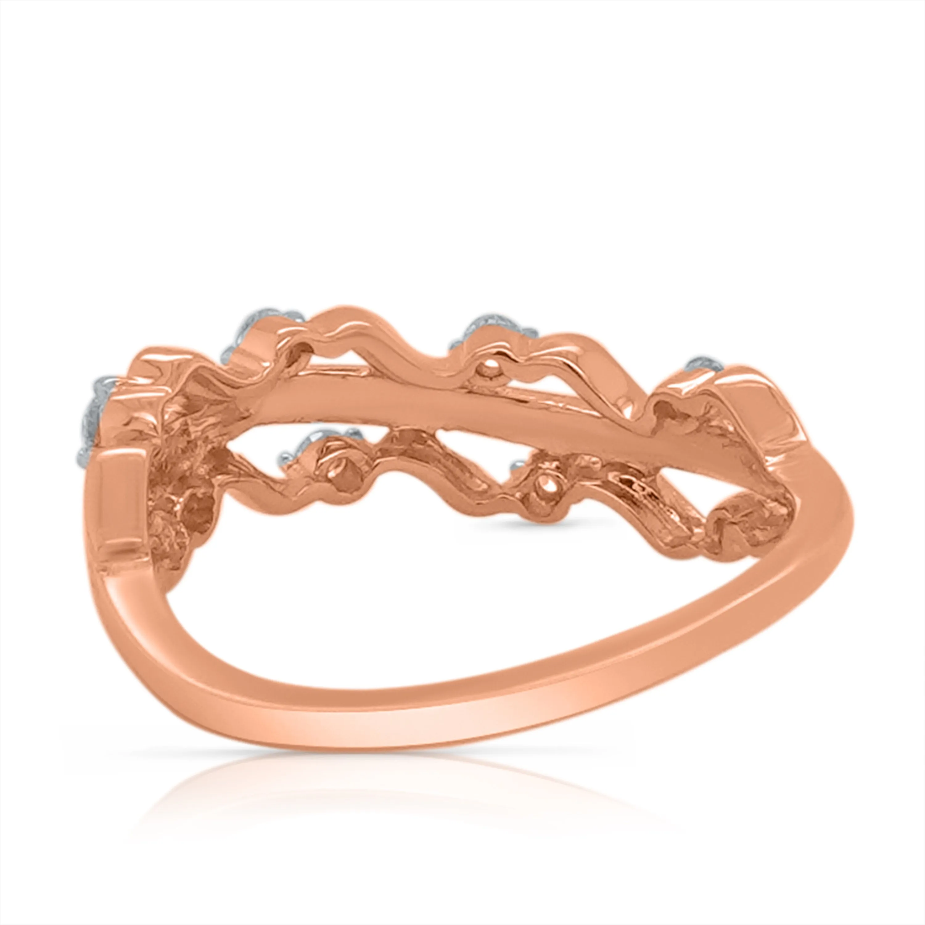 Kallati Diamond Eternal Ring in 14K Rose Gold