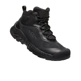 Keen NXIS Speed Mid Hiking Shoe (Men) - Black/Magnet