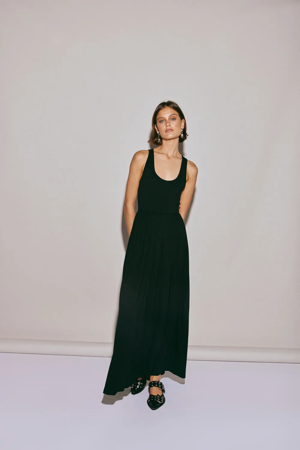 Lena Maxi Dress Black