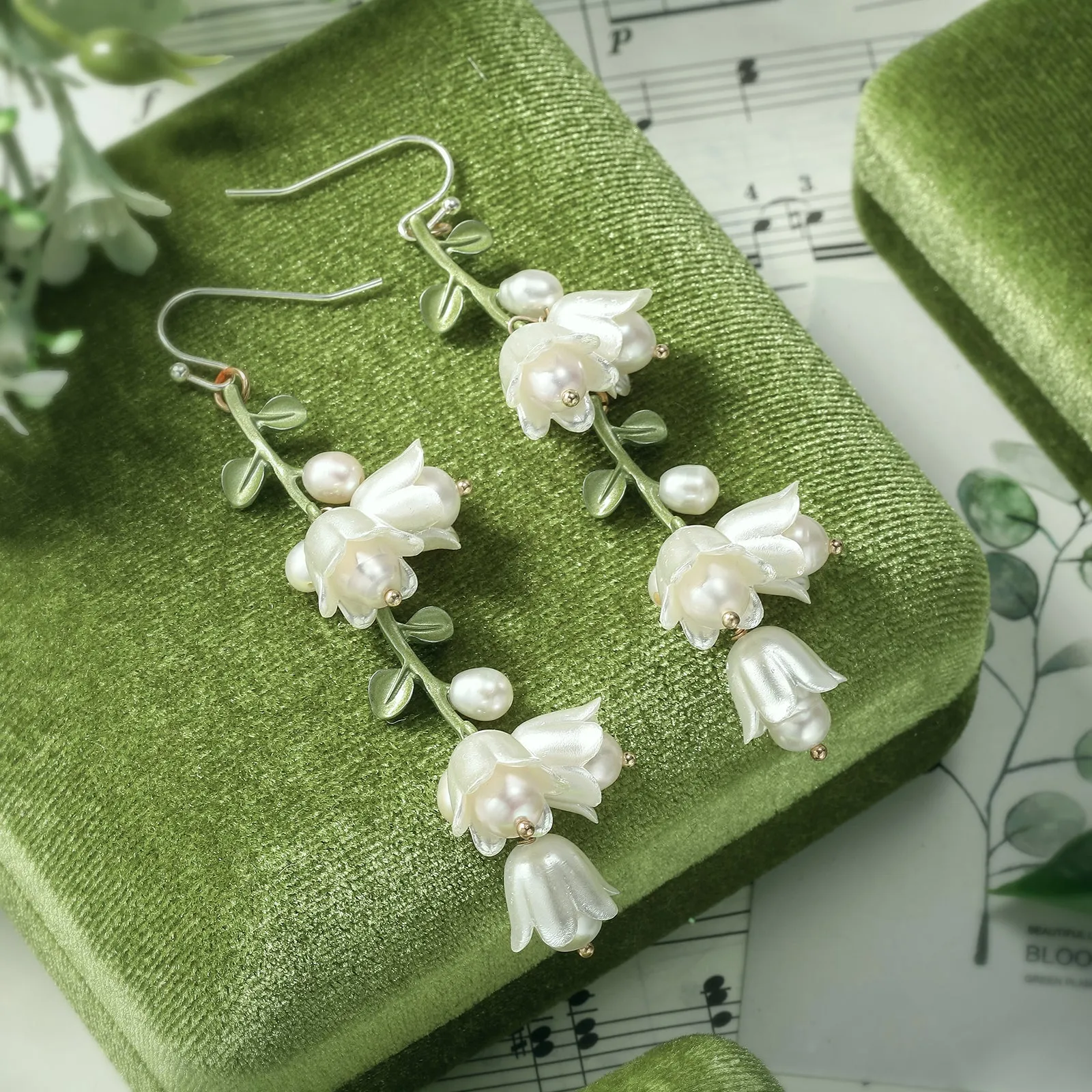 Lily Of The Valley Earrings